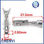50 Pcs 1.5mm Auto Wire Crimping Terminal Connector plug Metal Splice Pins 120661527T2001 15432210 25678.201.184 For 18242000000
