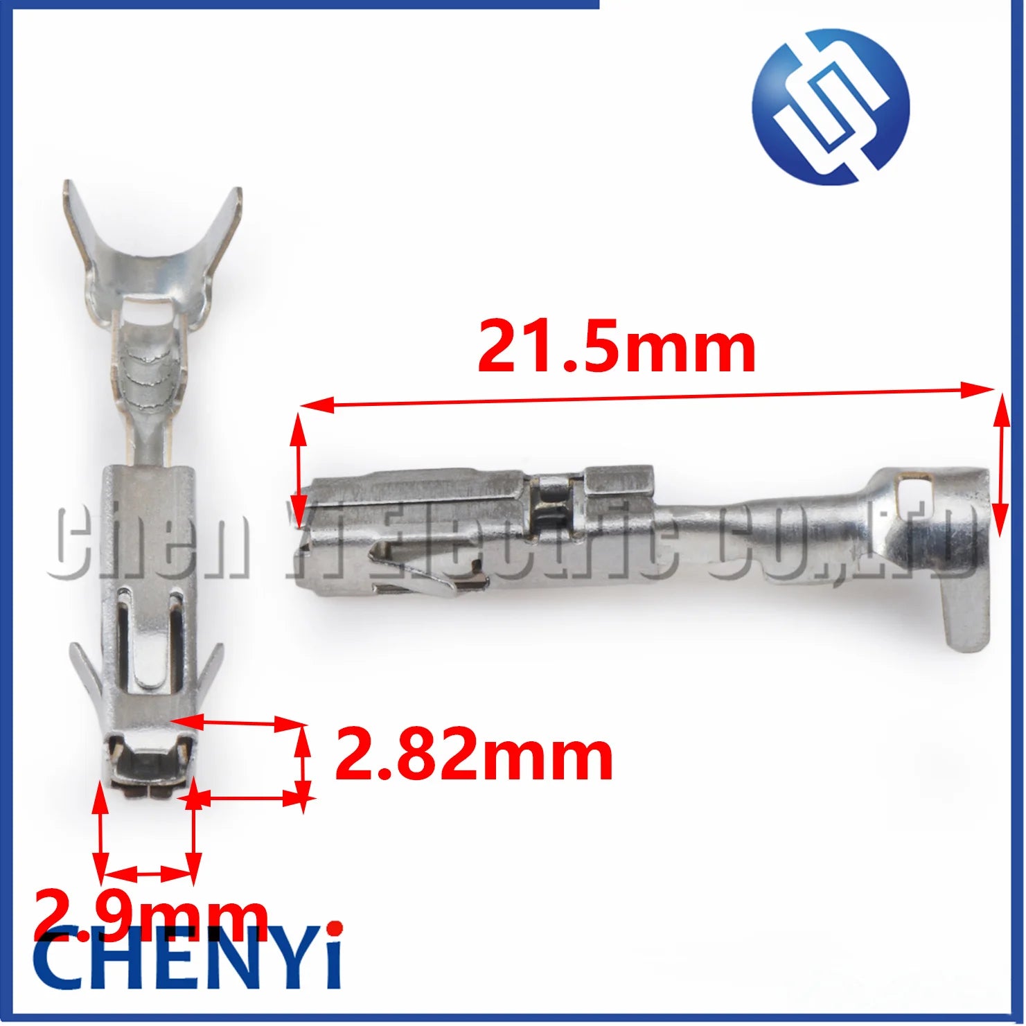 50 Pcs 1.5mm Auto Wire Crimping Terminal Connector plug Metal Splice Pins 120661527T2001 15432210 25678.201.184 For 18242000000