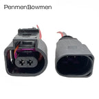 1 Set 2 Pin 1.5mm Auto 1J0973802 Temp Deflation Valve Waterproof Female Male Electrical Connectors Wire Harness Plug 1J0973702