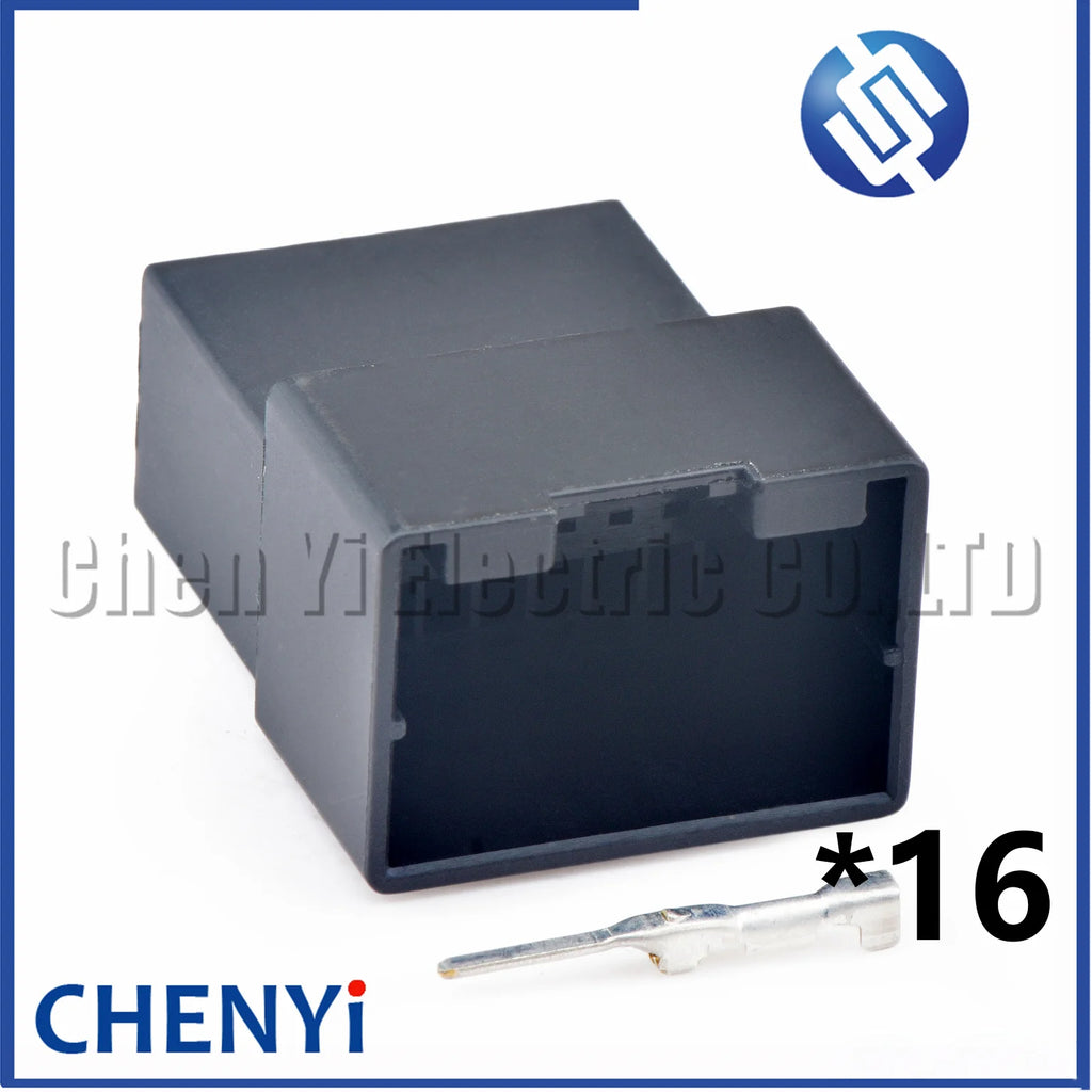 16 Pin Automotive dashboard connector Insurance box BCM module plug 174046-2 776178-2 Socket with Pins For truck FXM370