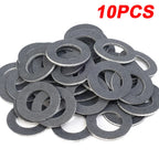Screw Gasket Oil Drain Sump Plug Washers Hole for Toyota OE90430-12031 12mm Aluminum Accessories Seal Gasket Engine Parts