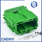16 Pin Auto Instrument Connector Car central control plug Socket IL-AG5-16P-D3C1-A IL-AG5-16S-D3C1-A For Nissan Honda Volvo