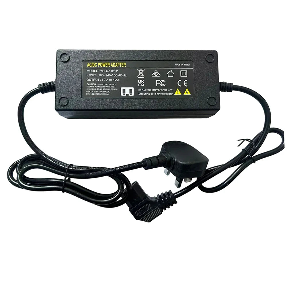 Diesel Air Heater Adapter AC 100-240V To DC 12V Power Converter Adapter For 3KW / 5KW / 8KW Diesel Air Heater Accessories