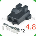 2-Pin Auto Connector Connector Automotive Connectors Blower Heater Resistor Renault
