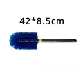 Car Wheel Multifunction Cleaning Brush Long Soft Handle Rim Hub Microfiber Brush Tire Detail Brush Auto Motorcycle Washing Amagi