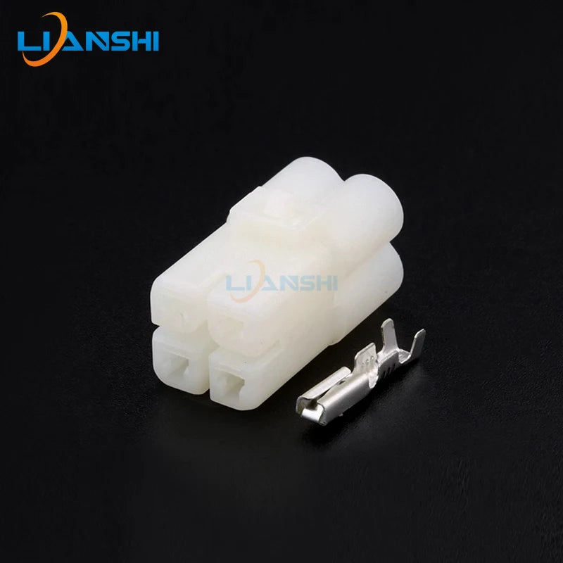 5set 6180-4331 for automotive oxygen sensor motorcycle ignition connector 4p plug fitting terminal DJ7041-2.3-11/21