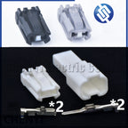 2 Pin CD Player Antenna Conversion Plug Car door lamp license plate lamp high mounted brake lamp plug 90980-11148 For Toyota