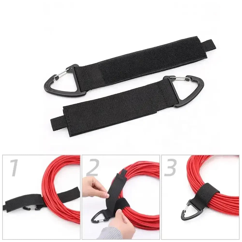Car Cord Organizer Holder 10/5/1pcs Triangle Buckle Power Storager Wire Manager Nylon Heavy Storage Straps For Cables And Hoses