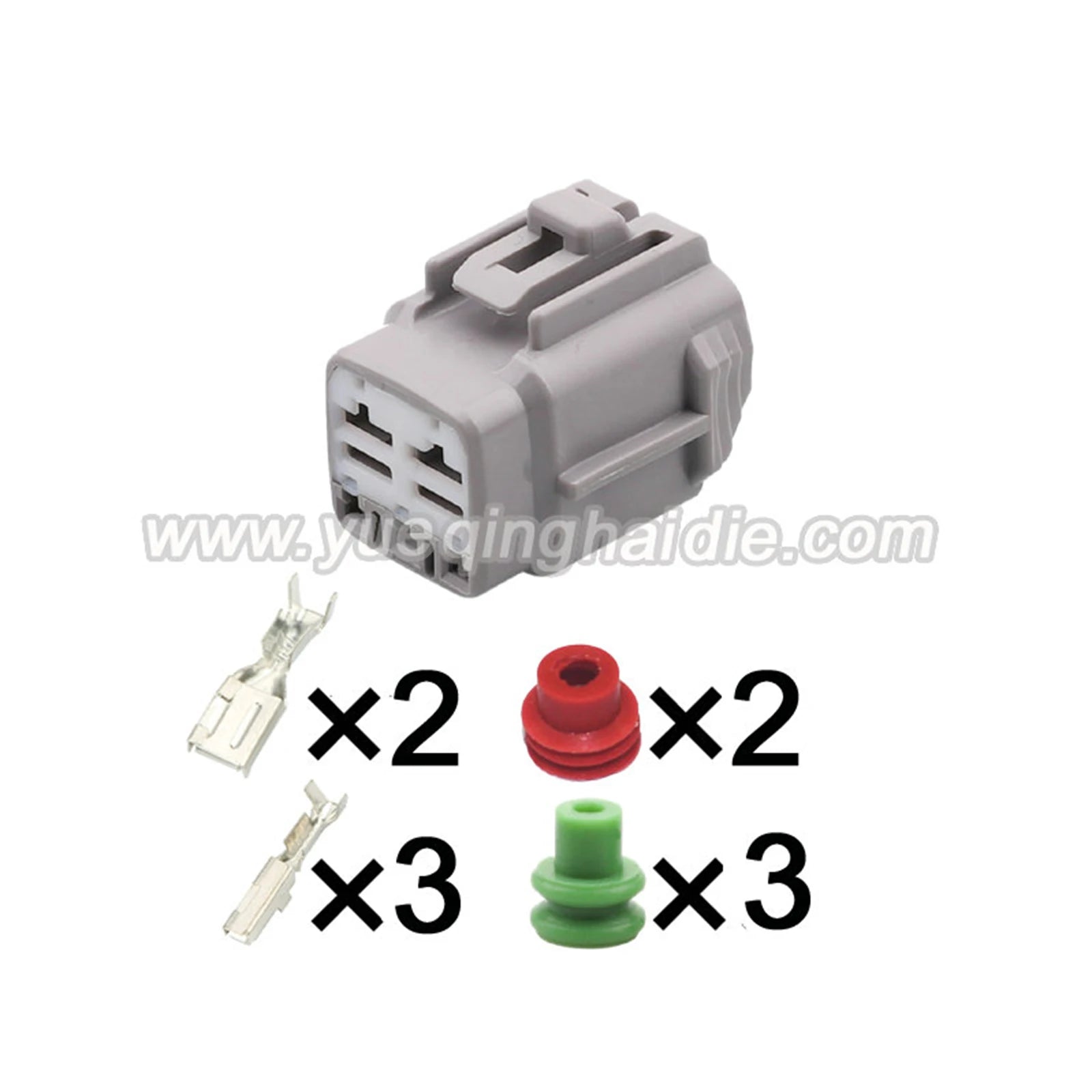 5-Pin Connector Waterproof 2.2mm 4.8mm Male Female Connector Auto Wire Harness Cable Plug for Toyota 6188-0091 6189-0166