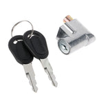 New Battery Safety Pack Box Lock W/2 Key Ignition Lock Metal For Motorcycle E-Bike Scooter Lgnition Switch Battery Safety Box
