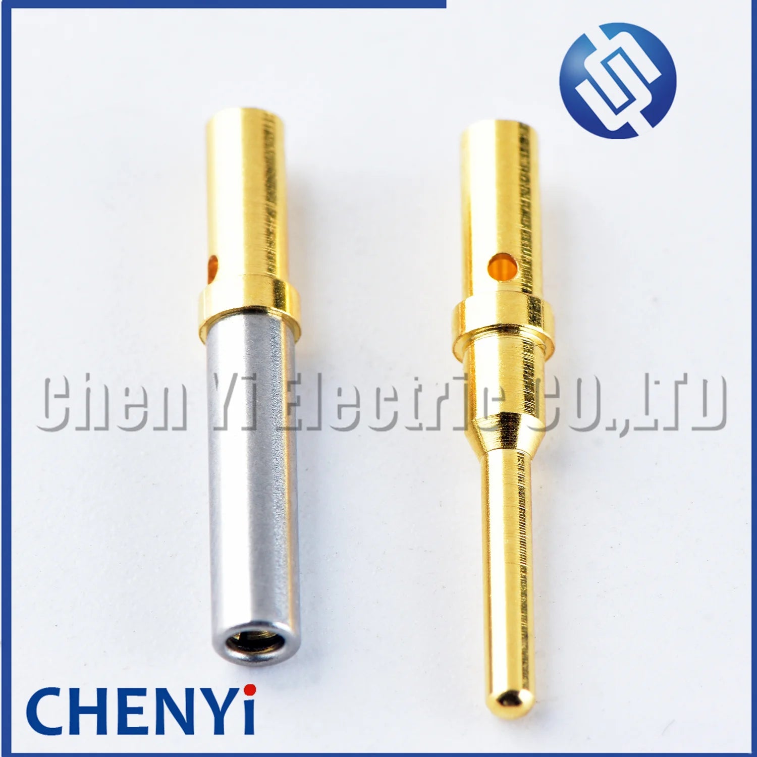 10 Pcs Pin Socket 0460-202-1631 0462-201-1631 Gold Plated Stainless Steel 16-20AWG For Deutsch DT Series Crimp Solid Terminal