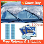 Effervescent Auto Glass Cleaner Tablets for BMW/Audi/Toyota – Windshield Wiper & Toilet Stain Remover, Universal Car Care Amagi