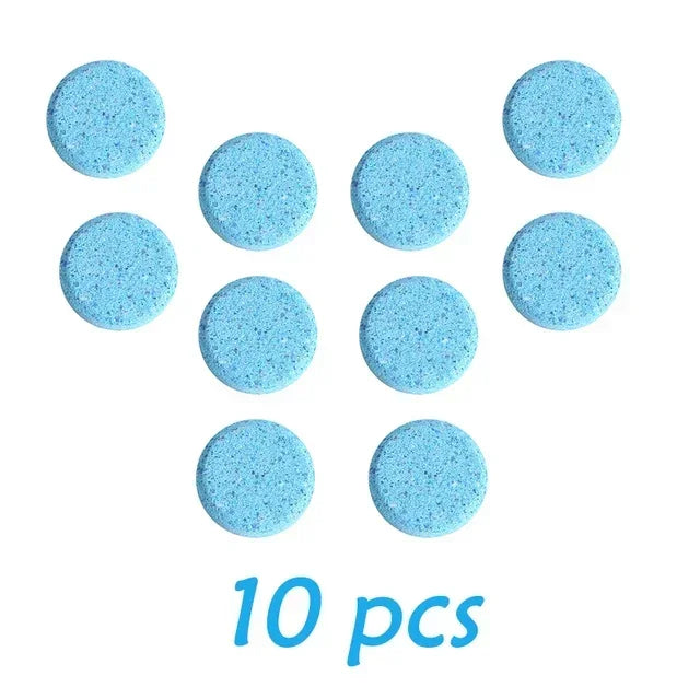 Car Windshield Cleaning Effervescent Multifunctional Glass Water Tablets Solid Cleaner Windshield Spray Car Wash Accessories