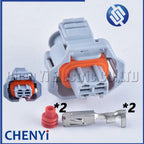 2 Pin Automobile Throttle thermostat Connector Fuel Spray Nozzle Socket Car Fuel Injector plug 1928403920 1928404213
