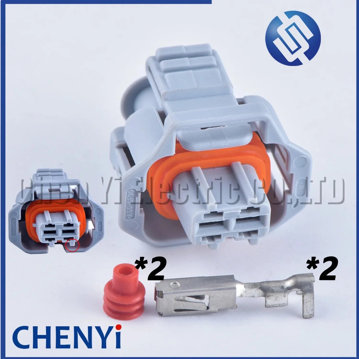 2 Pin Automobile Throttle thermostat Connector Fuel Spray Nozzle Socket Car Fuel Injector plug 1928403920 1928404213