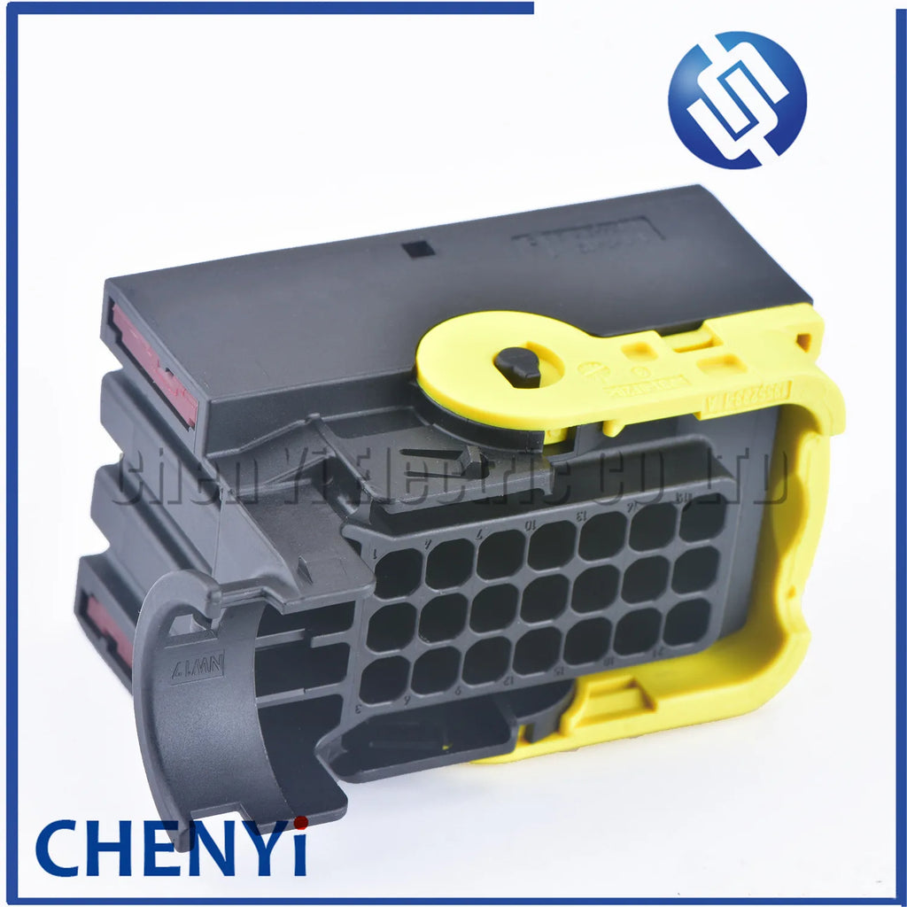 21 Pin ECU connectors 1-1534127-1 Balck Female Wiring Socket Plug 1-1355219-2 With Terminals and waterproof seal
