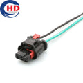 3 Pin Waterproof female Auto Reversing Radar Connector Parking sensor plug Wiring Harness 1488991-5 for ford Land Rover