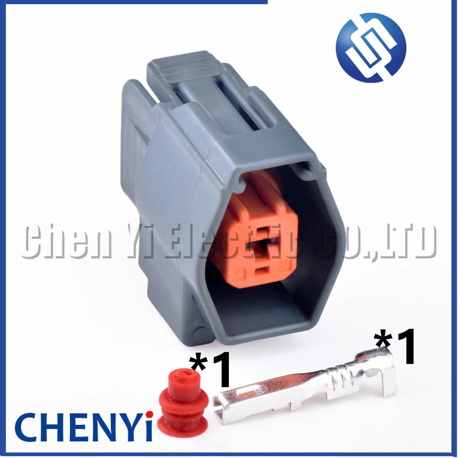 1 Pin female Automotive waterproof connector thermoswitch Wire harness Plug 6195-0066 For Mazda mx5