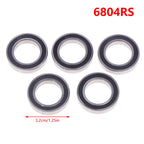 5Pcs Bearing 6800 6801 6802 6803 6804 6805 6806 DDU Thin Deep Groove Ball Bearings