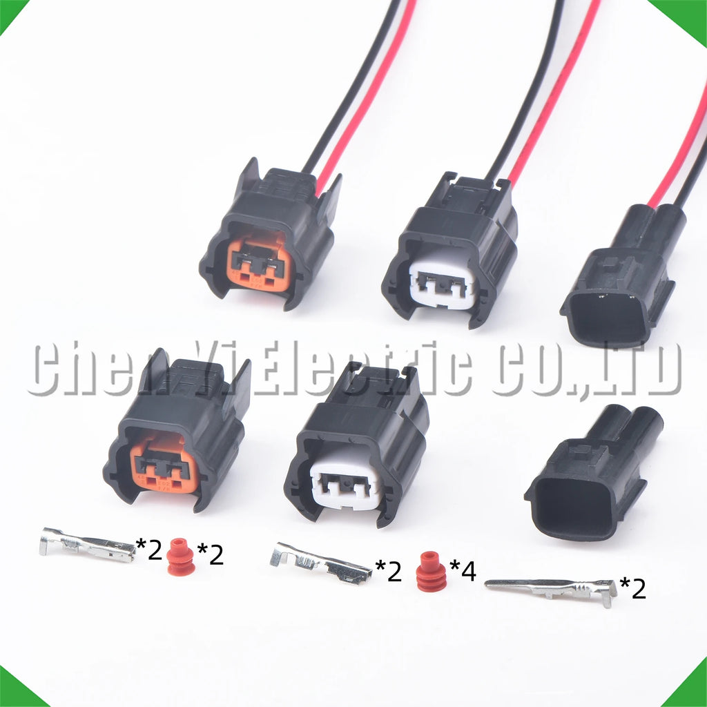 2-pin connector connector automotive waterproof temperature nissan sensor fuel injector