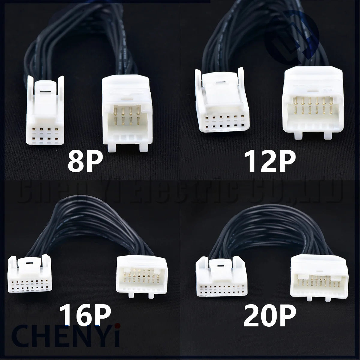 8/12/16/20/24/28/32/40 Pin Car Navigation Automotive Audio vehicle central control Connector Male and female 20cm extension plug