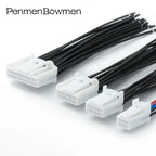 1 Set 4 8 12 16 24 32 40 Pin Car Navigation Reversing Audio Vehicle Central Control Electrical Connector Wire Harness Plug