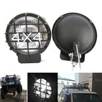 1X 5.5" 4X4 Round Off Road White Driving Halogen ATV Fog Light Lamp Spotlight