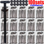 1-100SET Nylon Cable Tie Buckle Multipurpose Cable Ties Tool Universal Heavy Duty for Car Repair Self Locking Zip Black Zip Ties