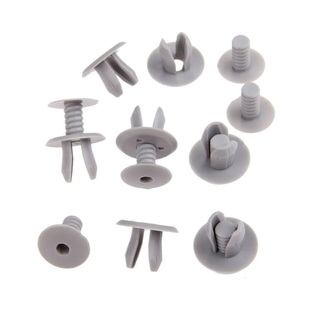 50Pcs Car Trim Panel Lining Clips For T4 T5 Door Panel Holder Grey 701867299 Plastic Holder Clip Car Interior Clips