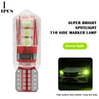 2pcs T10 W5W 194 LED Car Light Bulb Non-Pola 6SMD Canbus Car License Plate Light Interior Dome lights Reading Lamp 12V-24V Tools