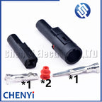 5 sets 1 Pin Automotive waterproof connector male or female Electrical Wiring Harness Plug FW-C-1M-B FW-C-1F-B