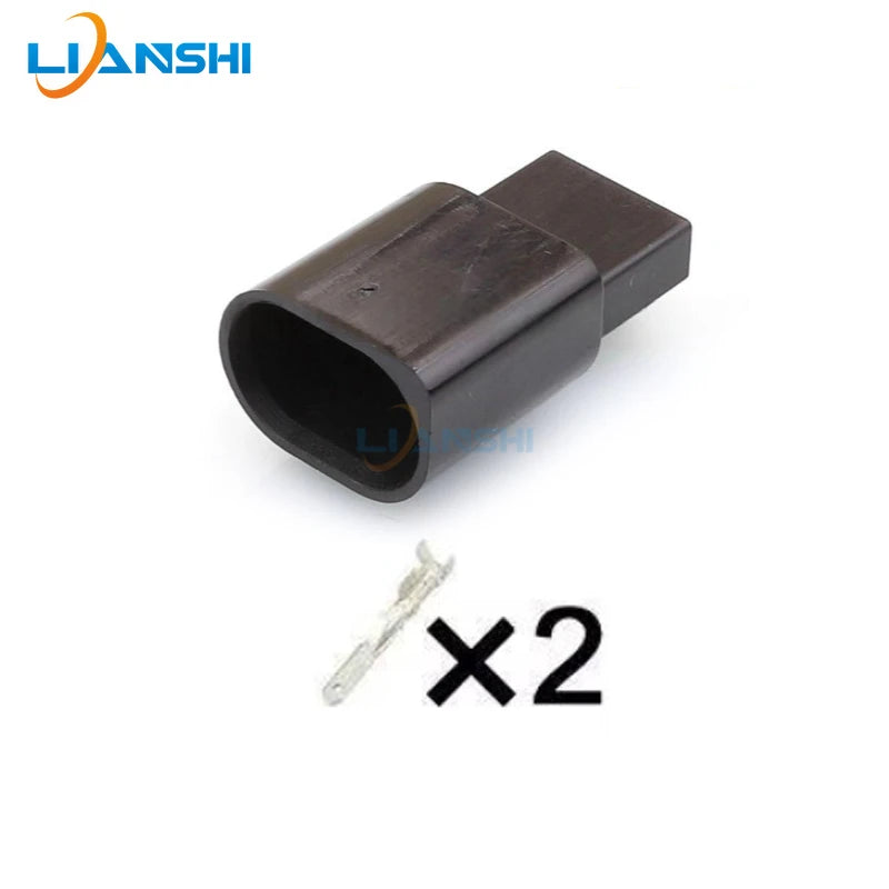 1-968643-1 suitable for BMW snail electric horn connector 1-968642-1 Wire harness plug DJ7026-3.5-11/21