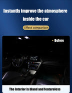 1M/3M/5M USB LED Ambient Light For Car LED Panel Dashboard Neon Strip Interior Decorations Atmosphere EL Light Line Tube With