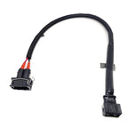 Non-destructive modification of snail speaker male and female plug extension harness for tanks 400/500/700/H9