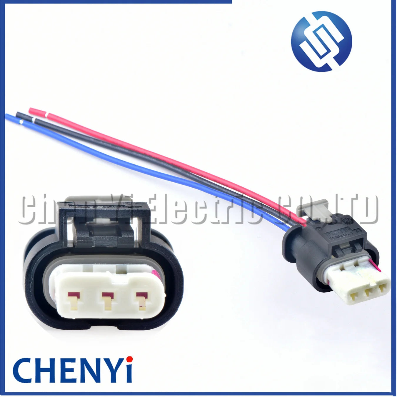 3 Pin female Automotive waterproof connector Car sensor harness plug 2-2355507-5