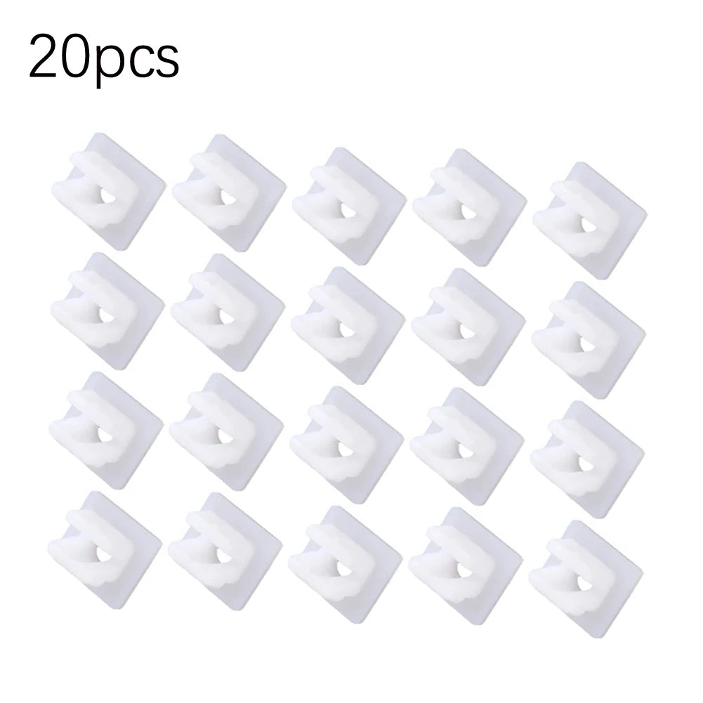 20pcs Rivet Bumper Mudguard Fastener Clips 90189-06193 9018906193 For Toyota Screw Nut Grommets Plastic Fastener Clips
