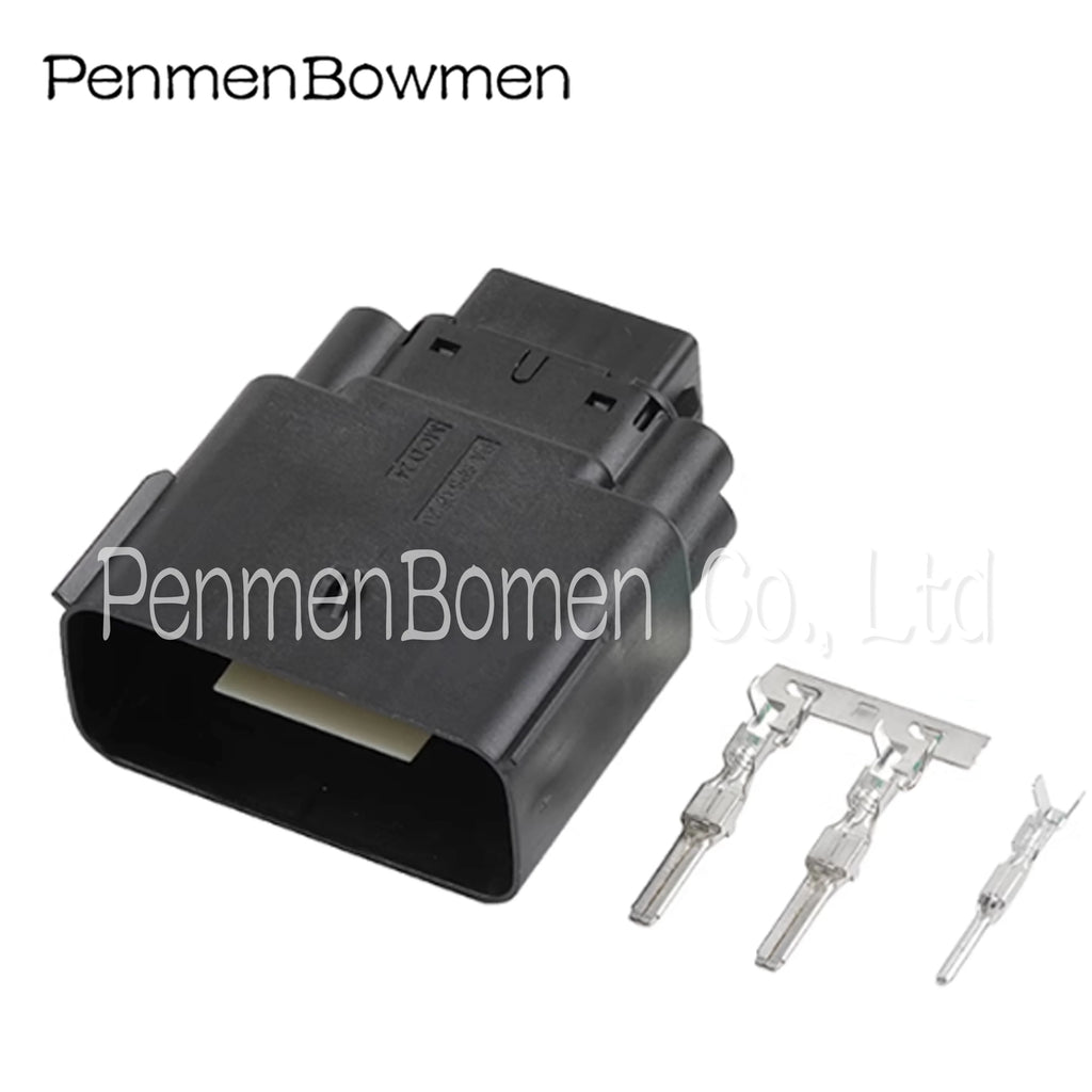 1 Set 16 Pin Car Oil Pump Radar Fog Light Plug Engine Electrical Cable Connectors Female Male Wire Harness 34985-1601 34986-2144