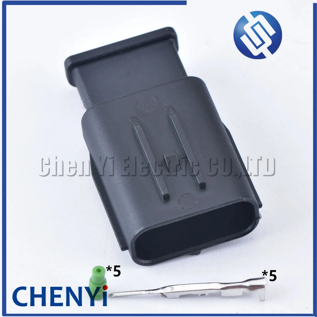 2 set 5 PinAutomotive connector Air Flow Meter wire harness plug  6189-1046 For Toyota TS Series MAF