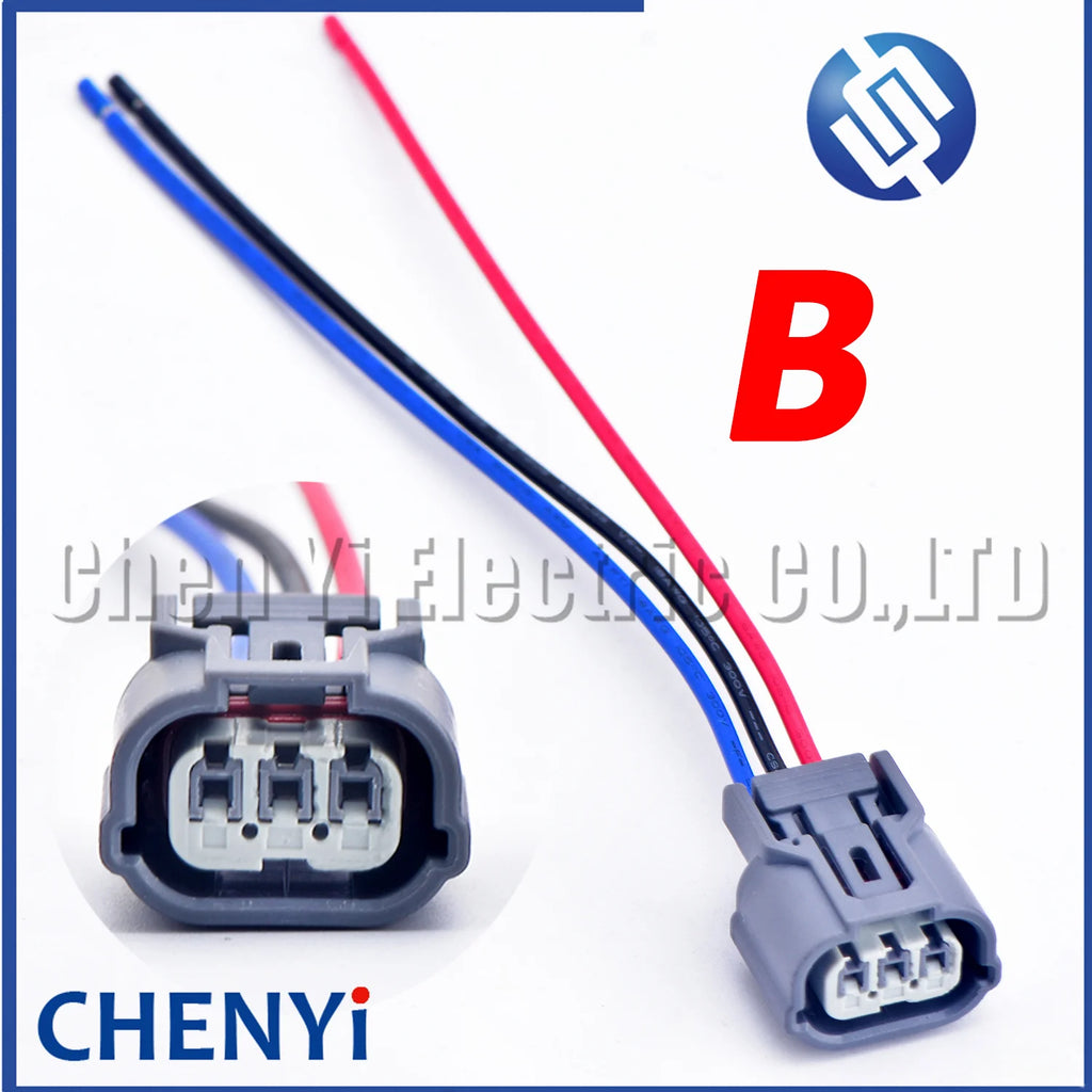 3 Pin camshaft position sensor plug ignition coil Connector Throttle plug 6189-7037 6189-0887 6189-7058 For Honda Accord CRV Fit