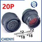 20 Pin auto connector Wire harness plug HDP26-18-20SN HDP24-18-20PN HDP26-18-20SE HDP24-18-20PE For Deutsch HDP series