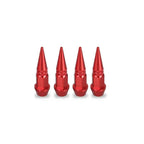 4pcs Premium Aluminum Spike Wheel Stem Caps 45/60mm for Cars Trucks Bikes Motocycles Valve Dust Protection with Edgy Style amagi