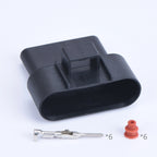6 Pin waterproof auto connectors wire harness plug male or female E-2162-000 accelerator pedal connector For Ford Fiesta TDCI