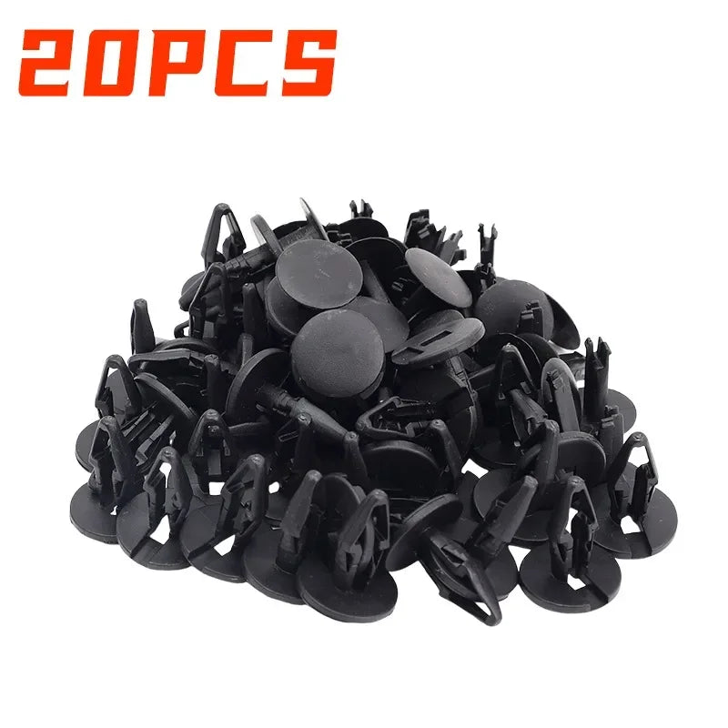 20-100PCS Auto Plastic Rivets for Ford Wheel Arch Linings Bumpers Clip Plastic Trim Clips Mudguard Buckle Push Push Rivet