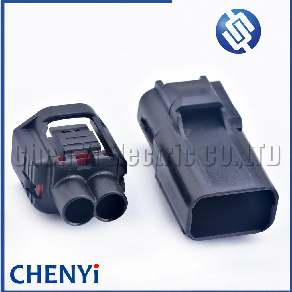 2 Pin Automobile waterproof connector Air conditioning cool Fan plug 90980-11237 For Toyota Highlander Corolla Prado RV4