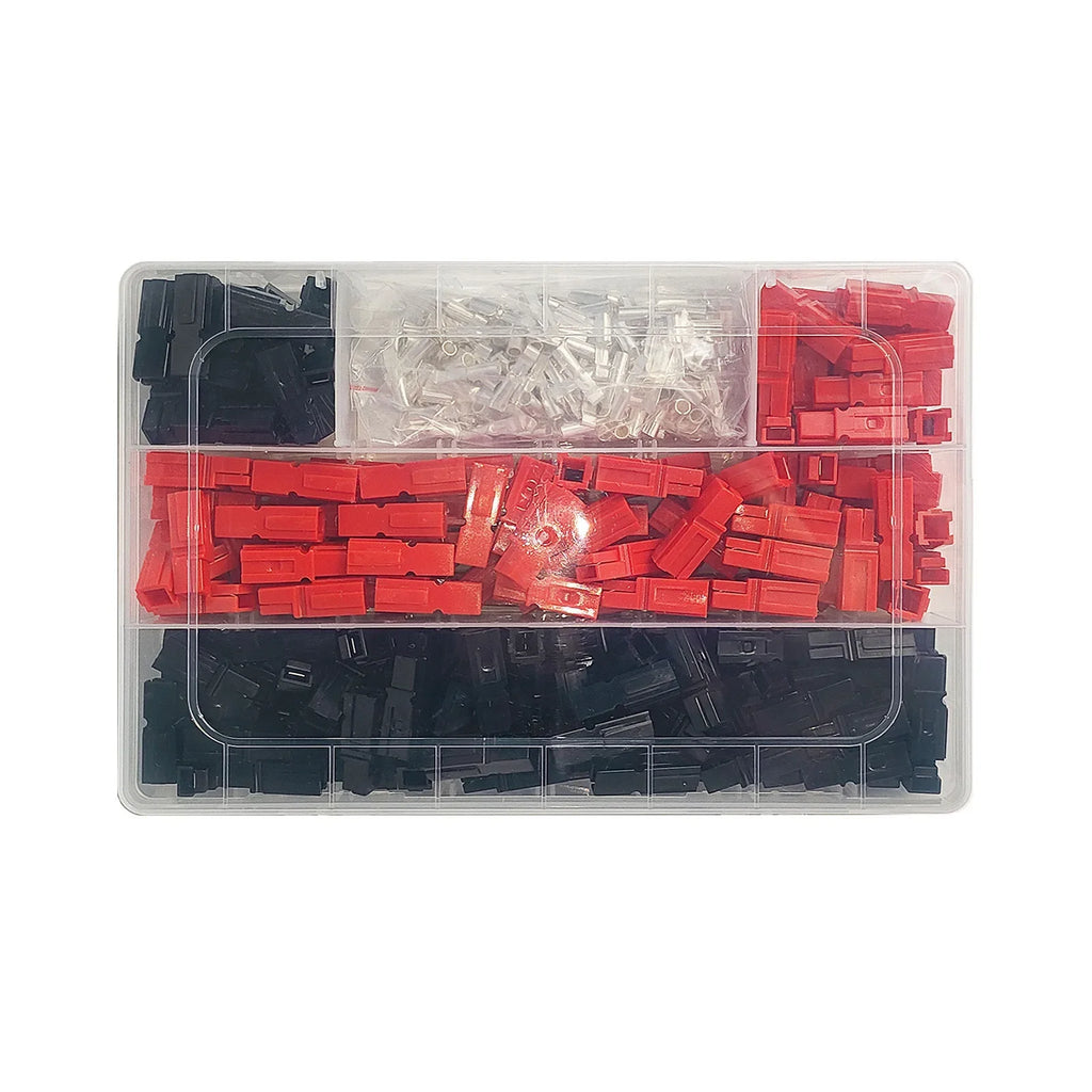 40/90/200/500Pcs/Box  Single Pole Plug 30A High Current Connector - PP Battery Forklift Power Terminals Bulk Pack