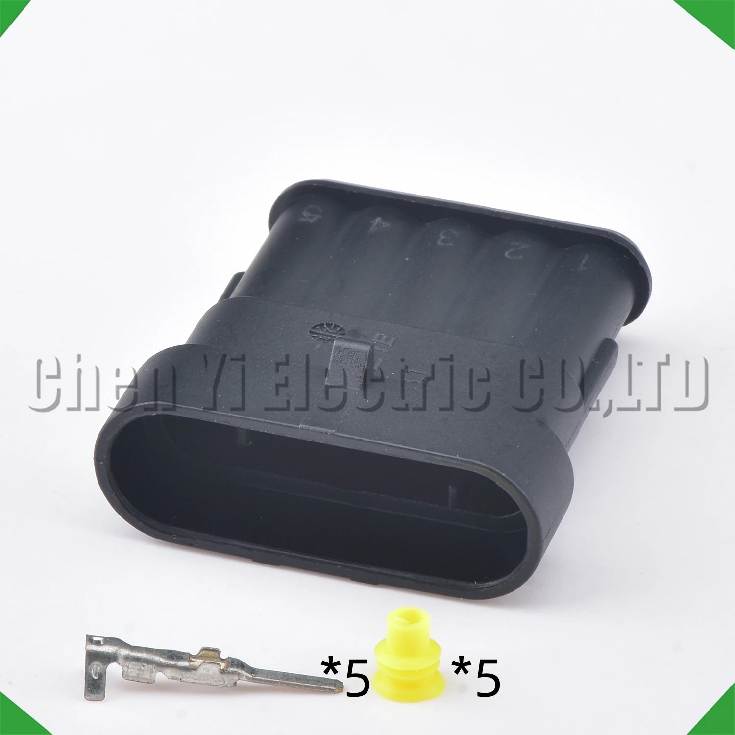5-Pin Connector Automotive waterproof connector Black Accelerator pedal sensor