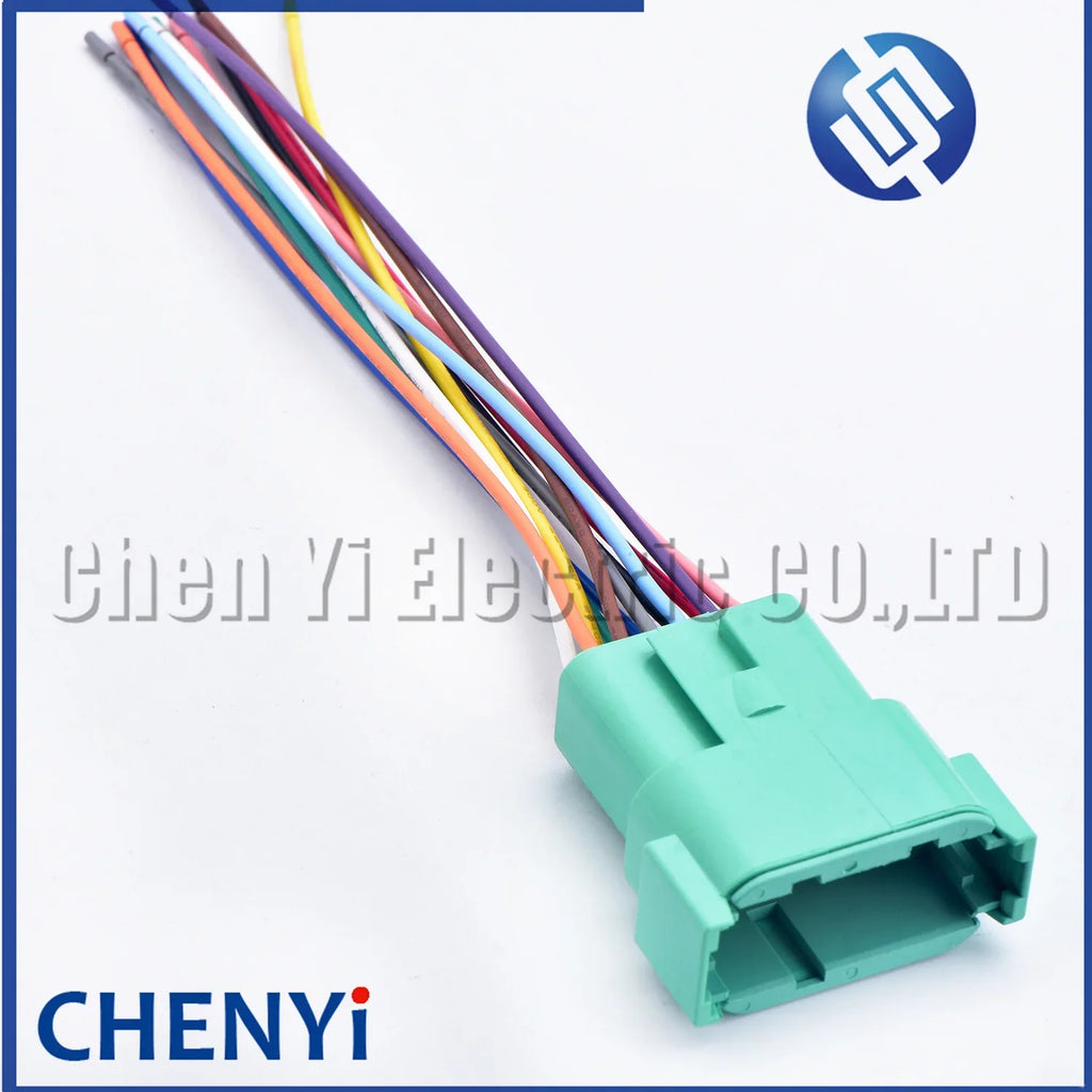 12 Pin DTM series DTM06-12S DTM04-12P DTM06-12SB DTM04-12PB DTM06-12SC DTM04-12PC DTM06-12SD DTM04-12PD Harness connector plug