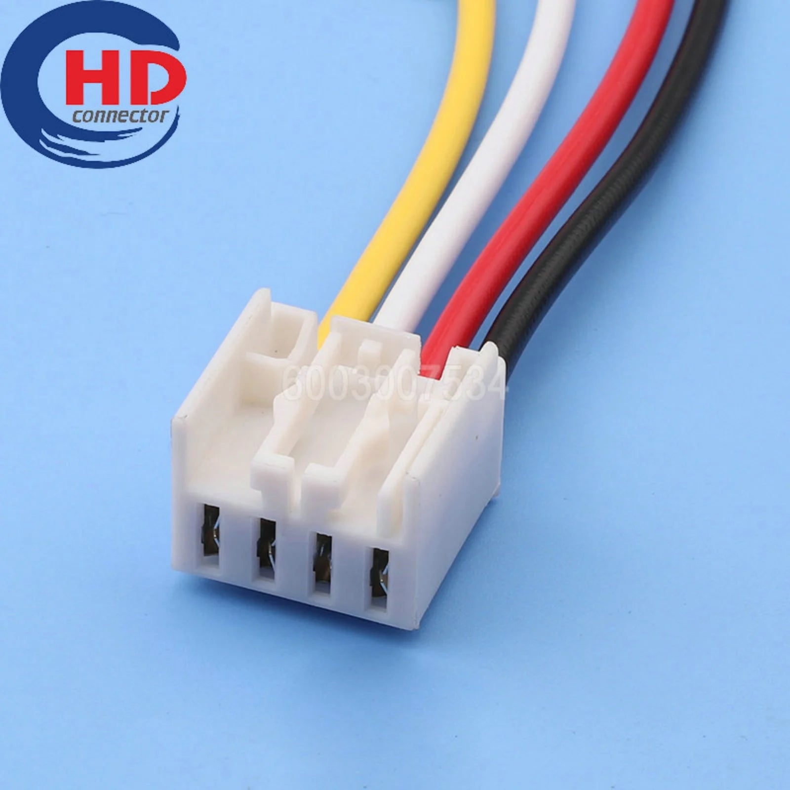 4 Pin Connector Unsealed 5mm Series Female Connectors Cable Plug Motorcycle Electrical Harnesses Wiring Harness