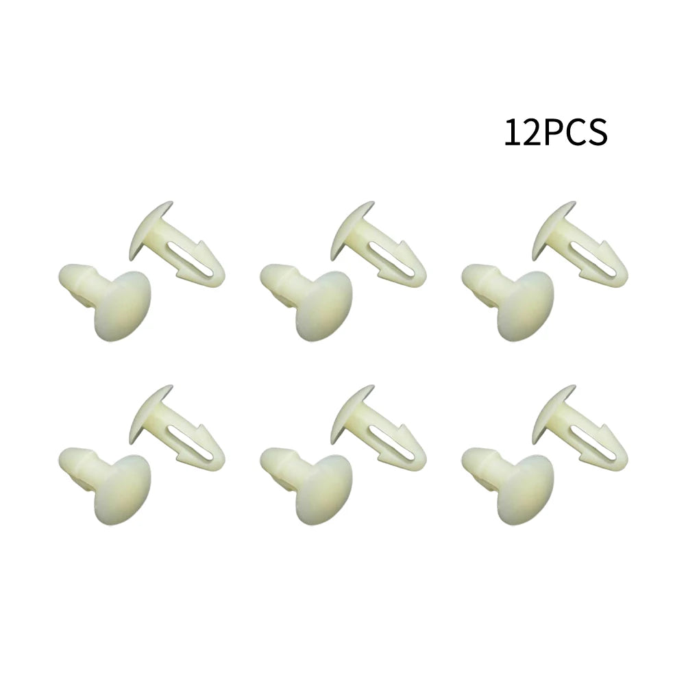 12Pcs Car Door Seal Clips Nuts For Mercedes R107 W108 W114 W115 W116 W123 W126 Car Interior Clips Accessories