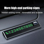 Car Park Stop Sign Universal Automobile Accessories Car Temporary Parking Card Phone Number Card Plate Telephone Number Amagi